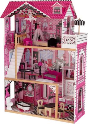 Rosa Puppenhochstuhl Puppenmöbel Puppenhaus Zubehör für 25   28 cm Puppen 