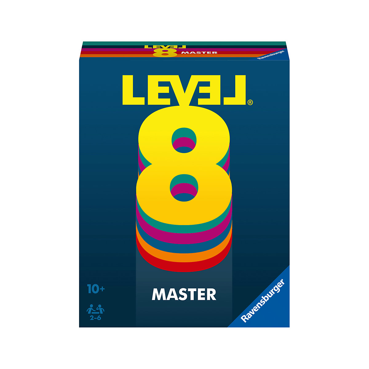 Ravensburger 20868 Level 8 Master Die Master Version des Kartenspiels für 2-6 Spieler ab 10 Jahren