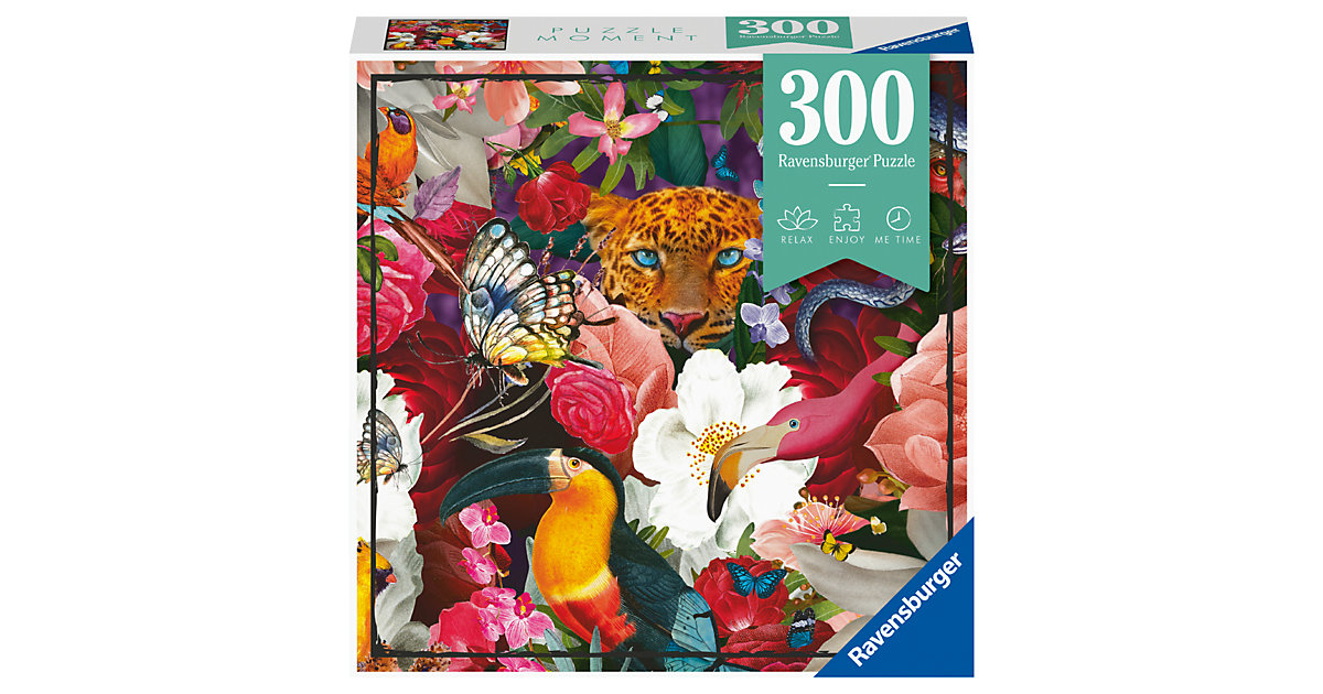 Puzzles: Ravensburger Ravensburger Puzzle - Flowers - Puzzle Moment 300 Teile
