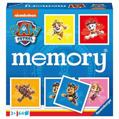 PAW Patrol memory®, Merkspiel für 2-8 Spieler