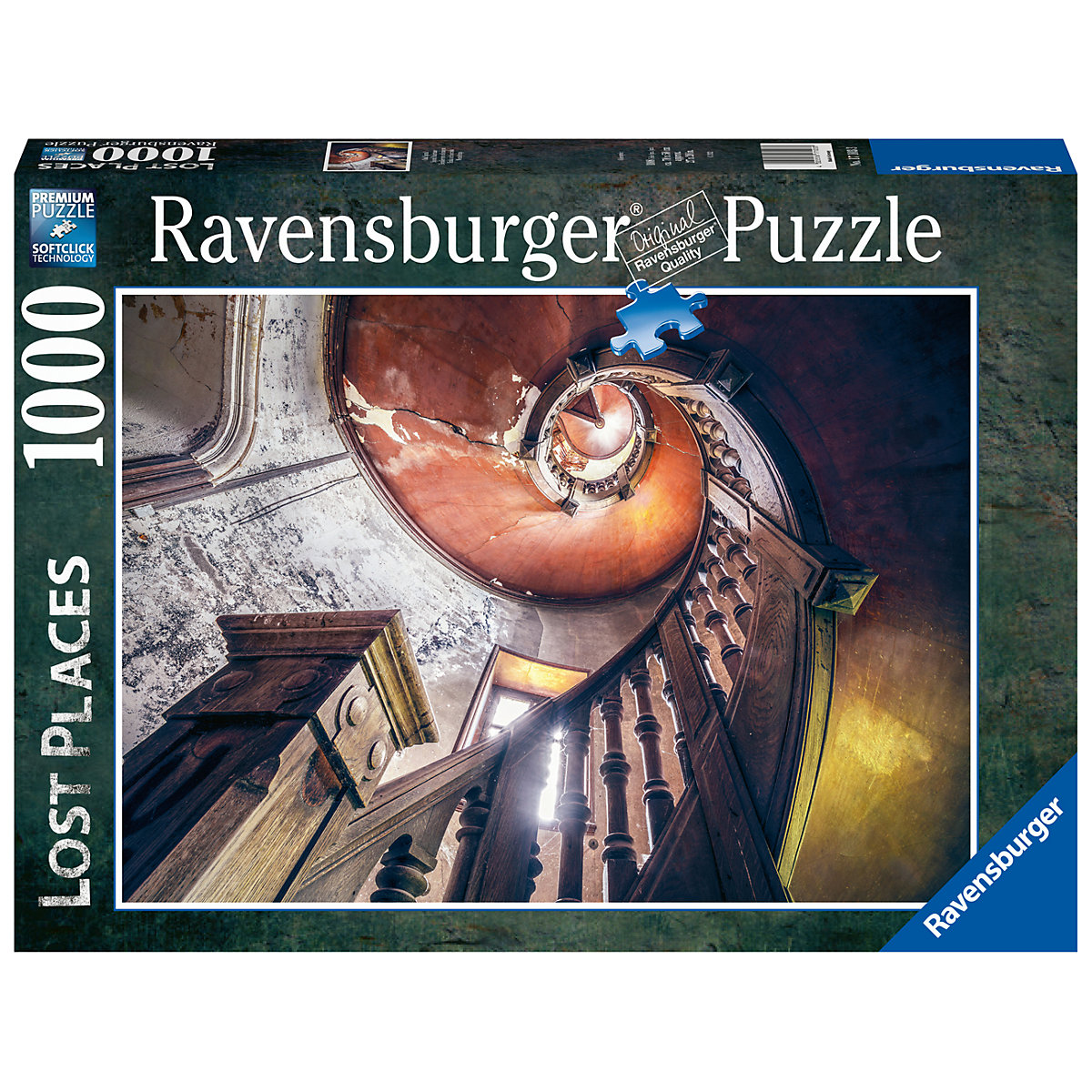 Ravensburger Puzzle Oak Spiral Lost Places 1000 Teile