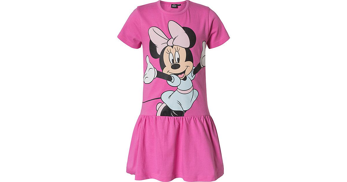 Disney Minnie Mouse Kinder Jerseykleid pink Gr. 140/146 Mädchen Kinder – mit 33% Rabatt günstig kaufen