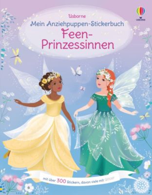 Image of Buch - Mein Anziehpuppen-Stickerbuch: Feen-Prinzessinnen