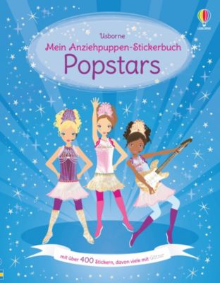 Image of Buch - Mein Anziehpuppen-Stickerbuch: Popstars