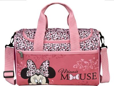Disney Minnie Mouse Kinder Sporttasche Reisetasche 4372 rot-rosa 