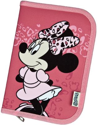 Minnie Mouse Federmäppchen Mäppchen Schlampermäppchen Schulmäppchen Disney 