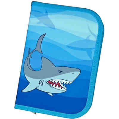 Federmäppchen Shark Alarm, befüllt, 23-tlg.