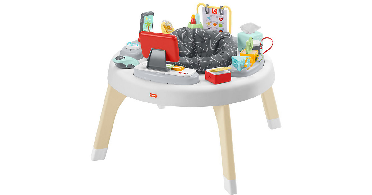 Babyspielzeug: Mattel Fisher-Price 2-in-1 Homeoffice Activity Center