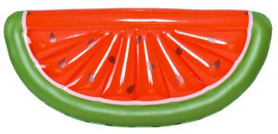 Riesen XXL 80 cm aufblasbarer Wassermelone Schwimmring Getränkehalter 