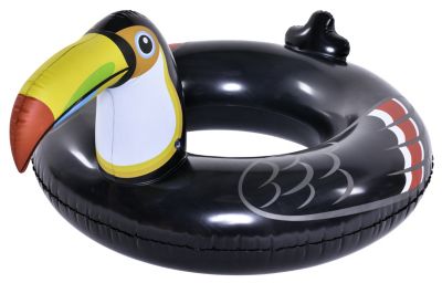 Schwimmring "Tukan" Style ~90 cm Aufblasbarer  Schwimmreifen 