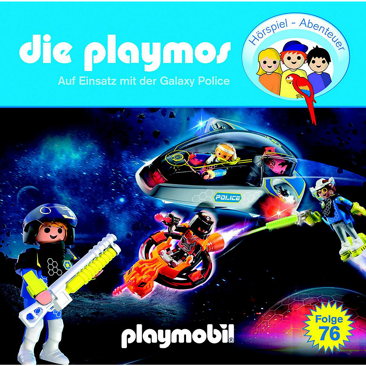 Edel CD Die Playmos F76 Auf Einsatz mit der Galaxy Police