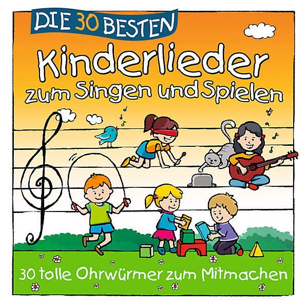 CD Die 30 besten Kinderlieder zum Singen und Spielen
