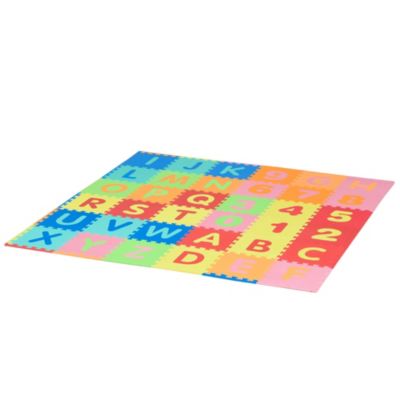 Spielmatte für Kinder Straßen-Teppich 9tlg Pink Papaya Puzzlematte Stadt 