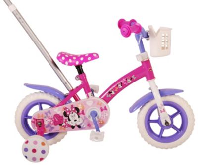 Disney Minnie Bow-Tique Kinderfahrrad Pink / Weiß / Lila 10 Zoll Mädchen 