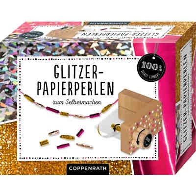 Glitzer-Papierperlen