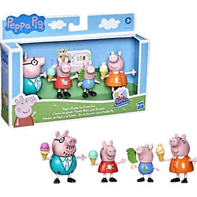 Peppa Pig Familie Wutz geht Eis essen