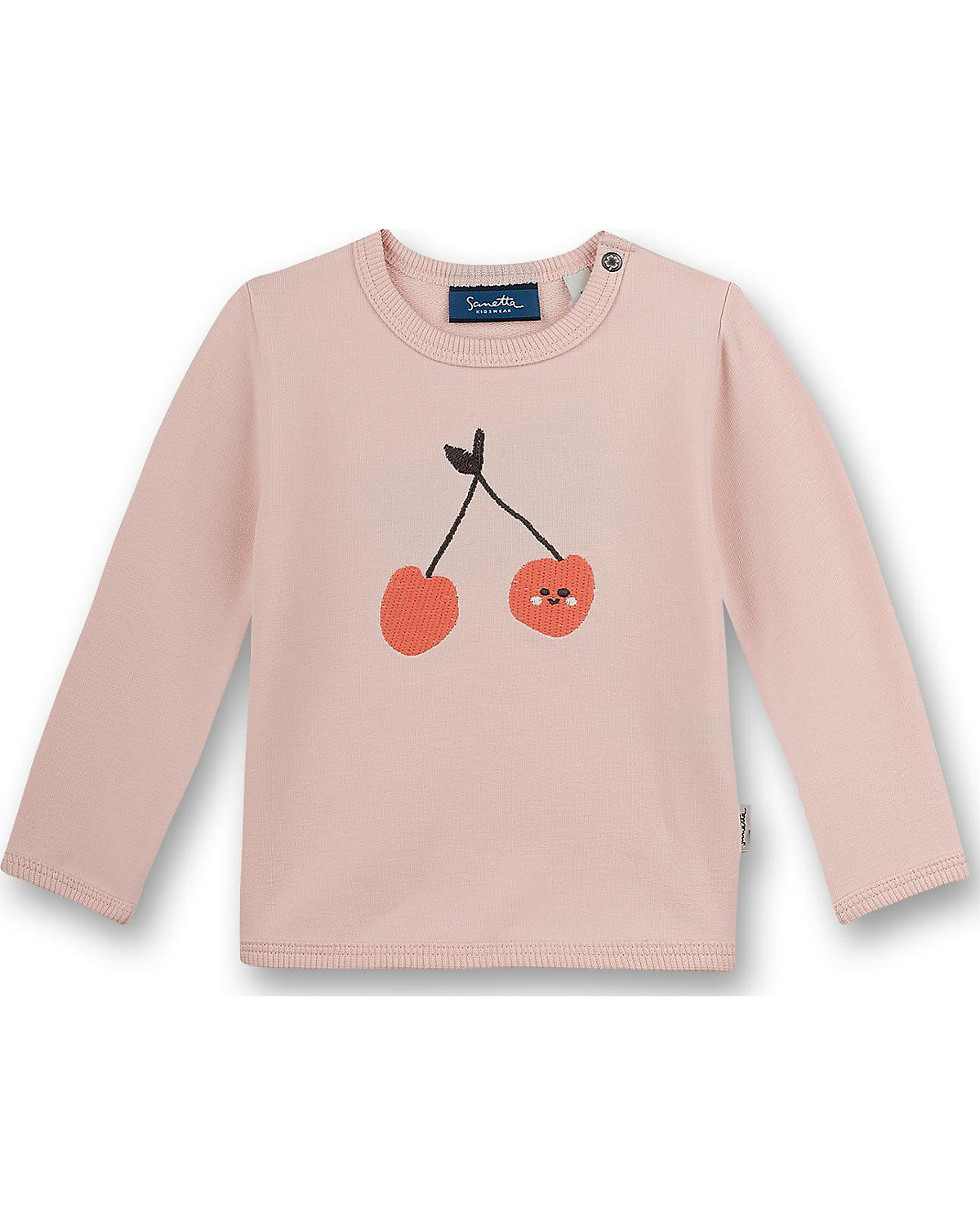 Sanetta Kidswear Baby Sweatshirt für Mädchen Organic Cotton