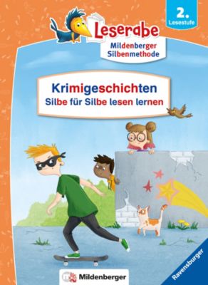 Image of Buch - Krimigeschichten - Silbe Silbe lesen lernen - Leserabe ab 2. Klasse - Erstlesebuch Kinder ab 7 Jahren Kinder