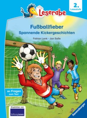 Image of Buch - Fußballfieber, Spannende Kickergeschichten - Leserabe ab 2. Klasse - Erstlesebuch Kinder ab 7 Jahren Kinder