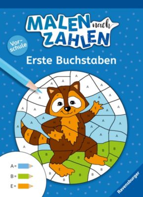 Image of Buch - Malen nach Zahlen, Vorschule: Erste Buchstaben