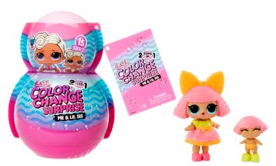 LOL Surprise LiL Sisters Lil POSH doll toy SERIES 2 COLOR CHANGE With bag 