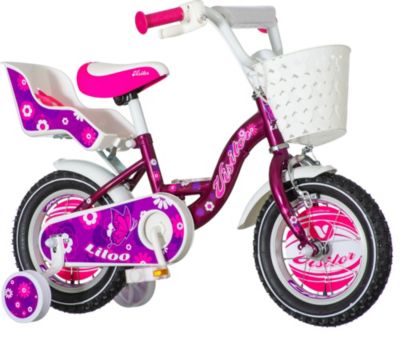 12" Kinder Fahrrad Kid Balance Bike Reiten  KinderFahrrad mit Stützrädern DE 