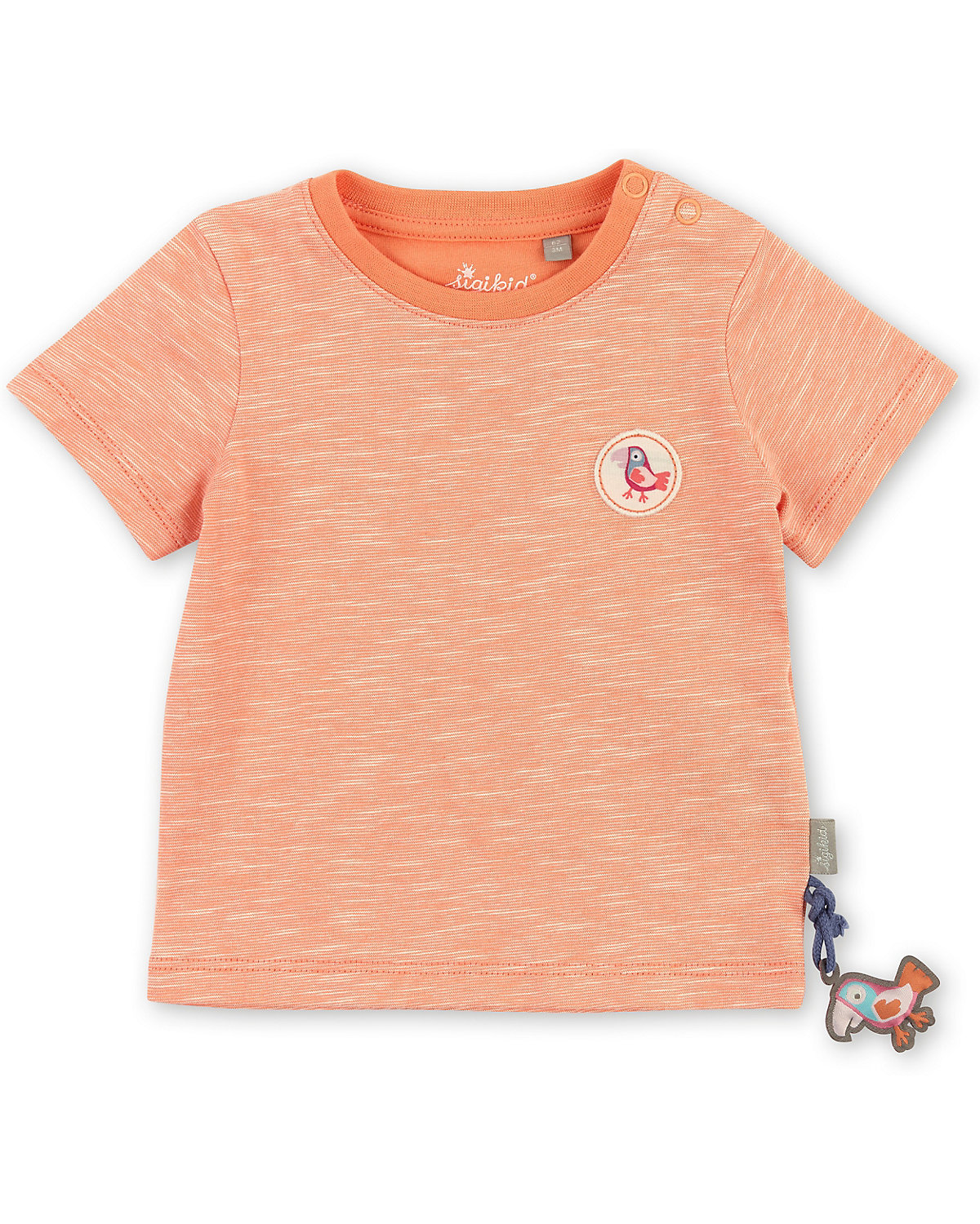 sigikid Baby T-Shirt für Mädchen Vögel Organic Cotton