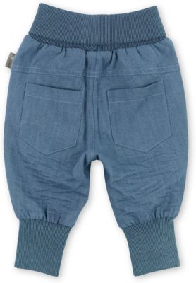 Sigikid Baby Jeans für Jungen Auto Motiv Gr 62-98 Kleidung Baumwolle 