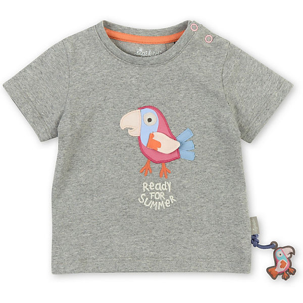 Baby T-Shirt für Mädchen, Vögel, Organic Cotton
