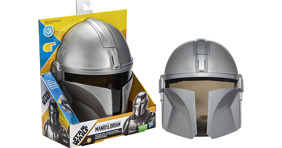 Spielzeug/Kostüme: Hasbro Star Wars The Mandalorian Elektronische Maske Jungen Kinder