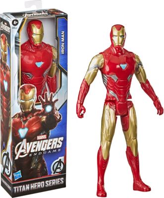 Marvel Avengers Titan Hero Serie Iron Man 30 cm große Actionfigur mit Titan 