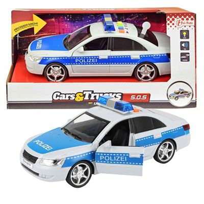 Sound Kinder Spielzeug Auto mit Licht Musik,Polizeiauto 