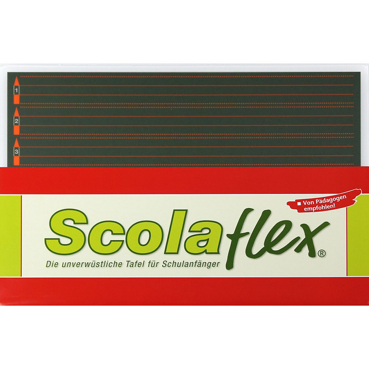 Schülertafel Original Scolaflex VA Kunststoff 25 9 x 17 7 cm schwarz