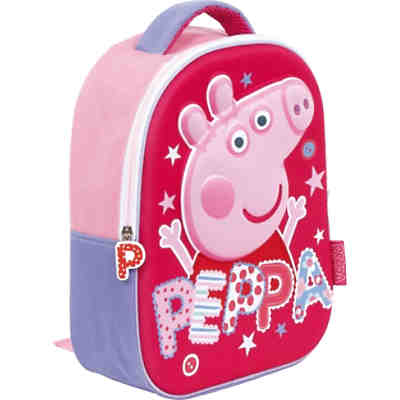 3D Kinderrucksack Peppa Pig pink