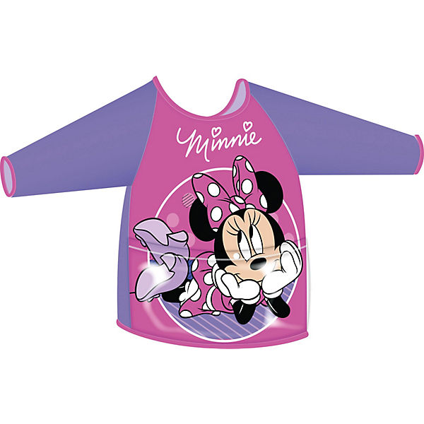 Malschürze Minnie Mouse mit Ärmeln, Einheitsgröße