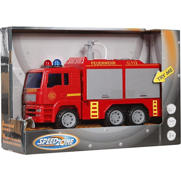 SpeedZone Feuerwehr mit Löschfunktion, Friktion
