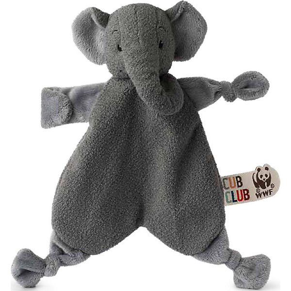 Cub Club Schmusetuch Ebu der Elefant (grau, 30cm)