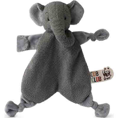Cub Club Schmusetuch Ebu der Elefant (grau, 30cm)