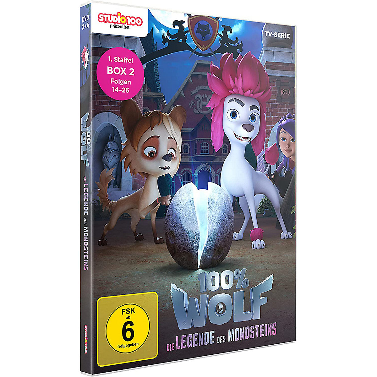 Sony DVD 100% Wolf-Die Legende Des Mondsteins-Staffel 1.2