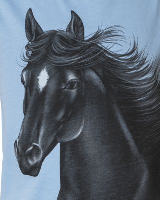 Miss Melody Mädchen Shirt mit zwei Pferden 84030