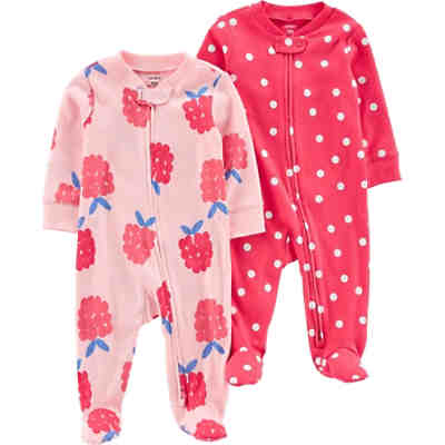 Baby Schlafanzug Doppelpack für Mädchen