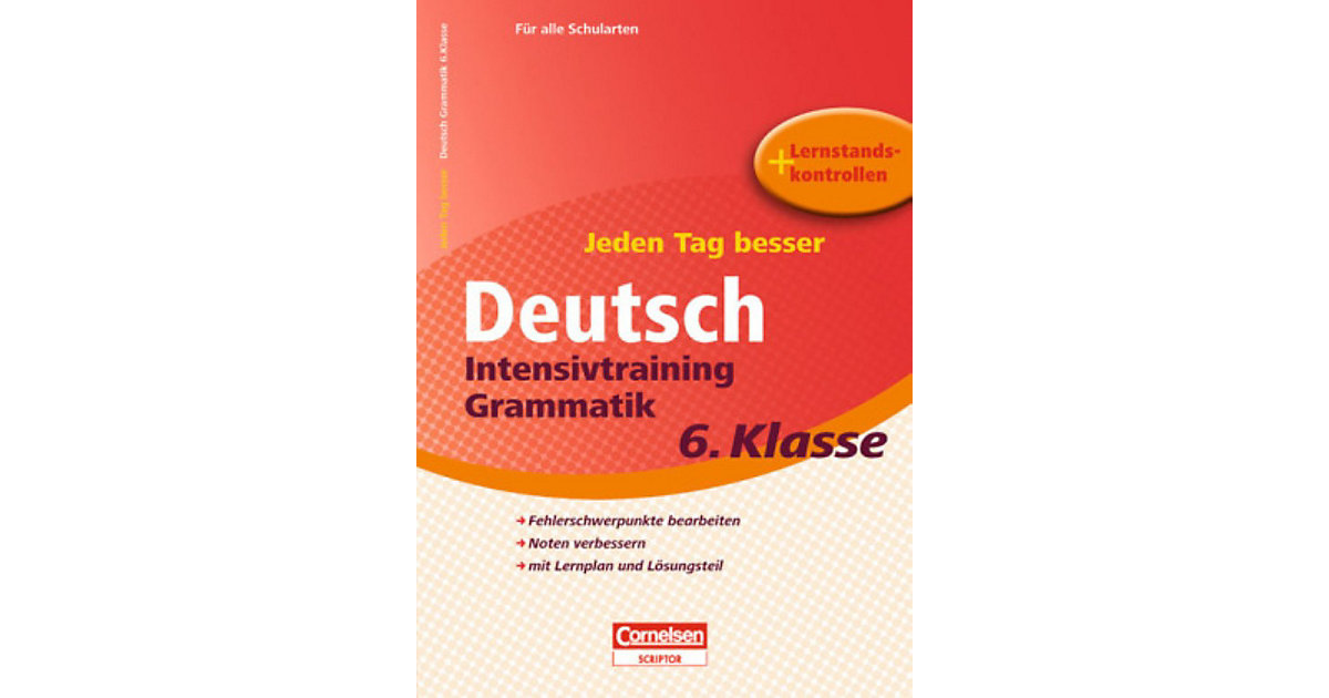 Buch - Jeden Tag besser - Deutsch Intensivtraining Grammatik, 6. Schuljahr