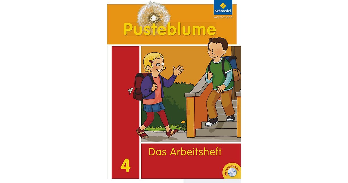 Buch - Pusteblume, Das Sprachbuch, Allgemeine Ausgabe 2009: 4. Schuljahr, Das Arbeitsheft m. CD-ROM