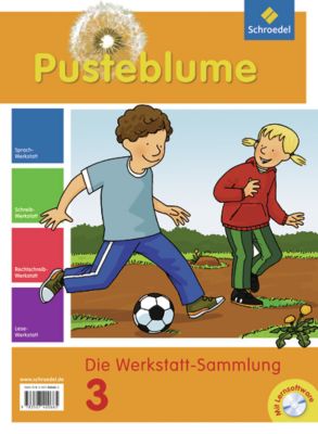 Buch - Pusteblume, Die Werkstatt-Sammlung (2010): 3. Schuljahr, Werkstatt-Sammlung, 4 Hefte m. CD-ROM