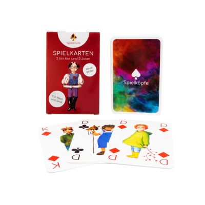 Spielköpfe Spielkarten Kinderkarten Das gendergerechte Kartendeck