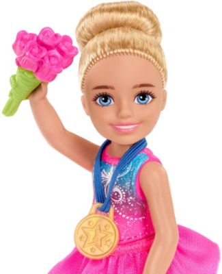 6 x Barbie Mattel Puppe mint blaues Ballkleid als Mitgebsel für Mädchen Party 