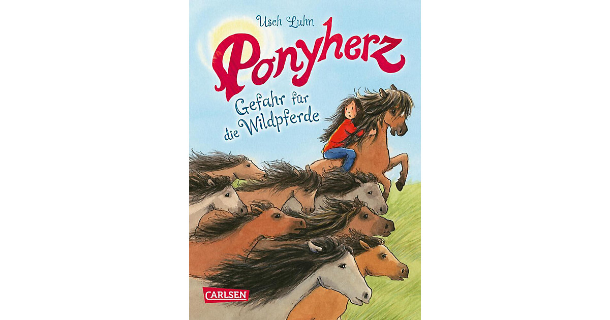 Bücher: Carlsen Verlag Buch - Ponyherz 19: Gefahr die Wildpferde Kinder