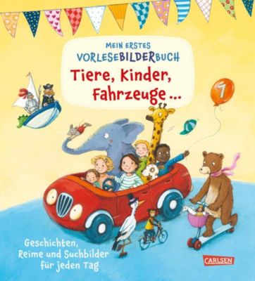 Image of Buch - Mein erstes Vorlese-Bilder-Buch: Tiere, Kinder, Fahrzeuge und noch viel mehr