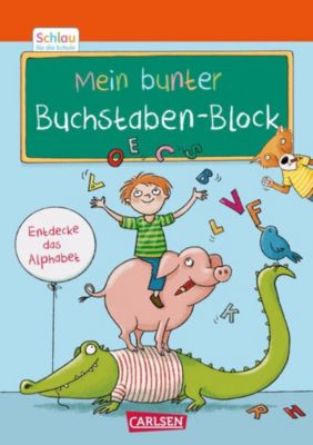 Image of Buch - Schlau die Schule: Mein bunter Buchstaben-Block Kinder