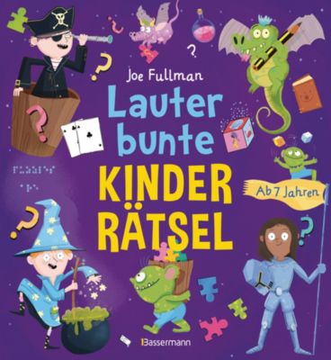 Image of Buch - Lauter bunte Kinderrätsel ab 7 Jahren